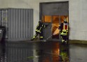 Grossbrand Halle Troisdorf Kriegsdorf Junkersring P581